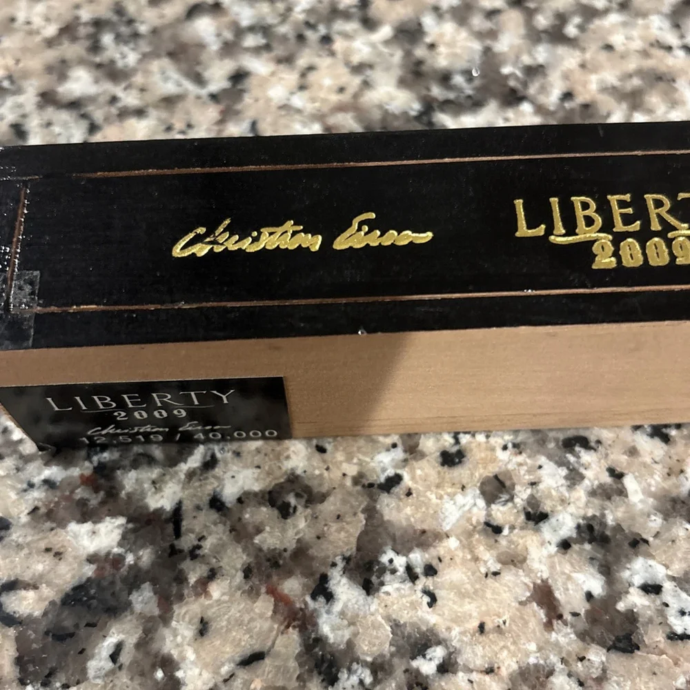 Camacho Liberty 2009 Empty Imported Cigar Box 7.25”x1.25”x1.25